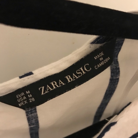 Zara striped blouse - Picture 2 of 2